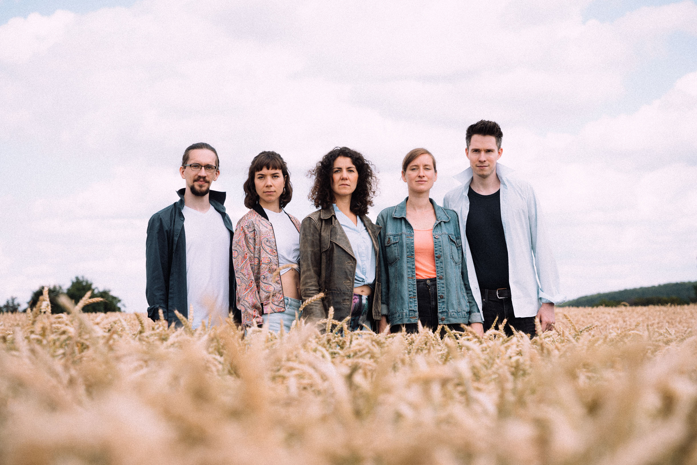 FRIDA: Sara Decker, Mascha Corman, Julia Ehninger, Jeroen Truyen und Conrad Noll